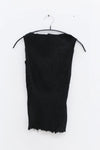 Marc le bihan silk stretch vest 26954 series French handmade MLB-26954 E23-HEI black 26954 E23